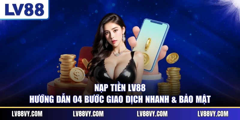 Nạp Tiền LV88 - Hướng Dẫn 04 Bước Giao Dịch Nhanh & Bảo Mật