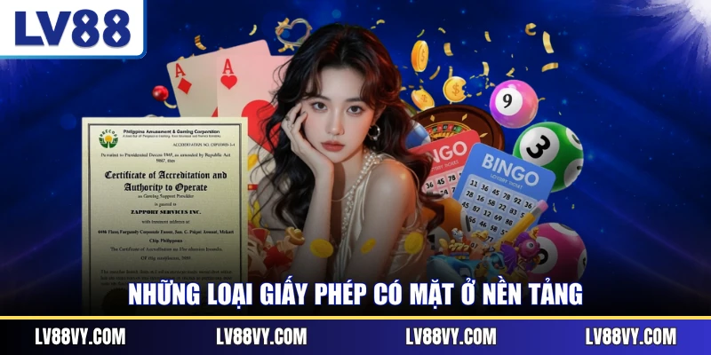 Những loại giấy phép có mặt ở nền tảng